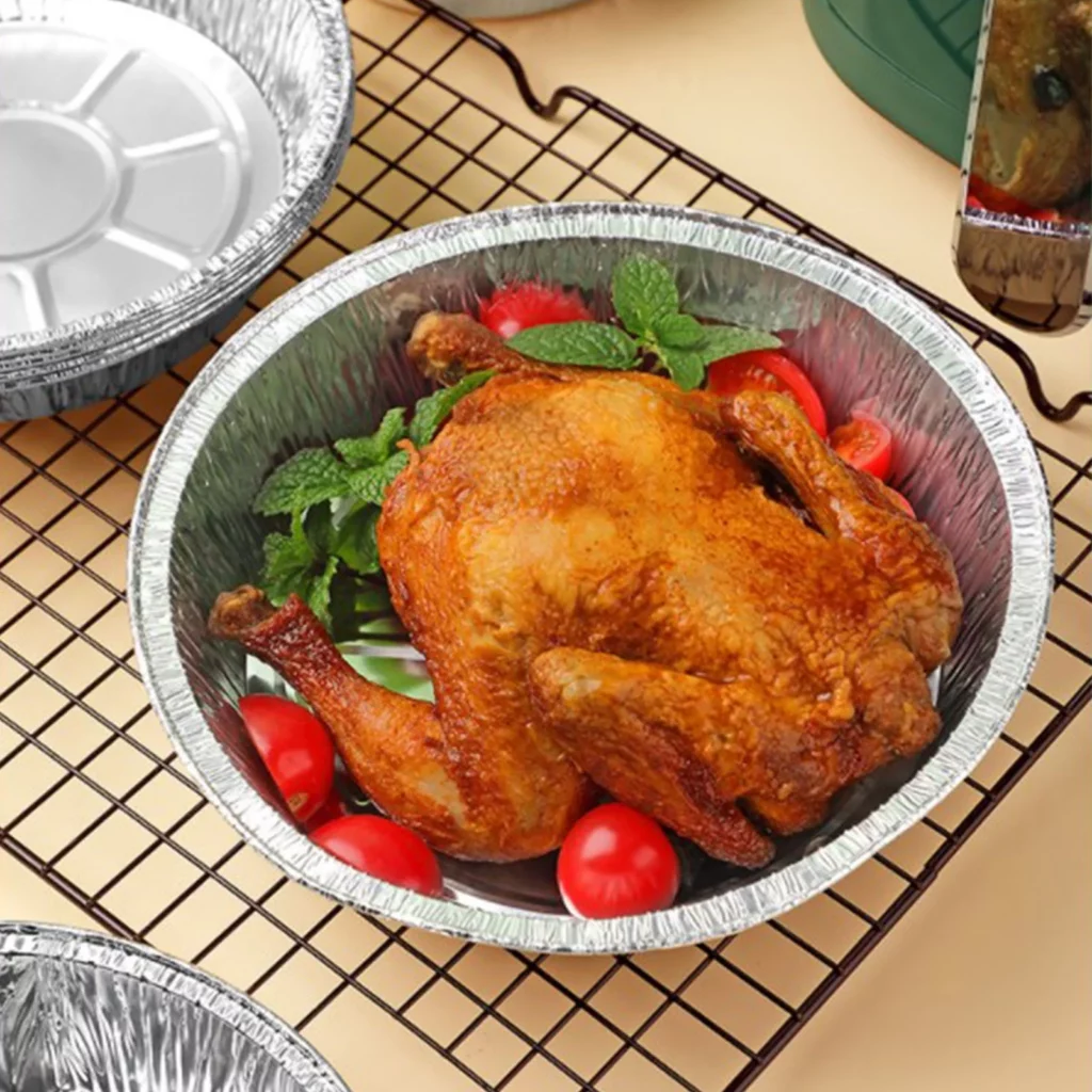Aluminum packaging for Cooking Roast Chicken