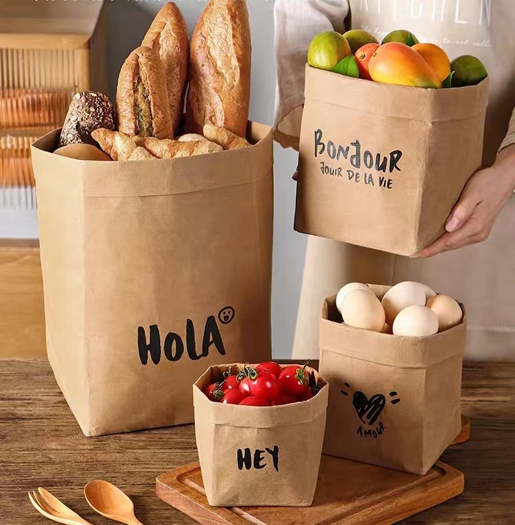 Storage Containers-reuse paper bags
