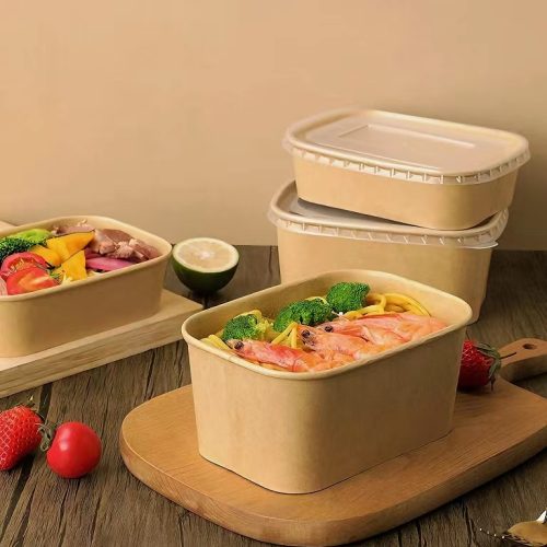 our paper bowls are made from high-quality, food-grade materials, ensuring durability and safety.